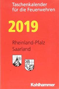 Taschenkalender Fur Die Feuerwehren 2019 / Rheinland-Pfalz, Saarland