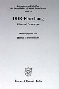 Ddr-Forschung