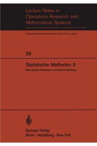 Statistische Methoden II