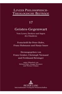 Geistes-Gegenwart