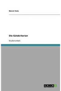Die Gütekriterien
