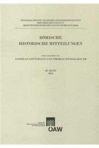 Romische Historische Mitteilungen 56. Band 2014