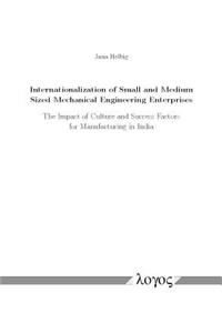 Internationalization of Small and Medium Sized Mechanical Engineering Enterprises