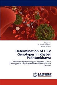 Determination of HCV Genotypes in Khyber Pakhtunkhawa