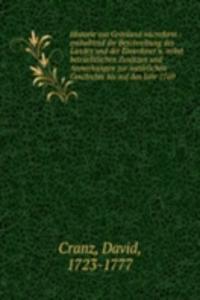 Historie von Gronland microform