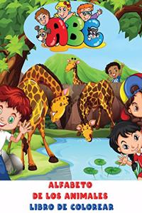 Alfabeto de los Animales Libro de Colorear