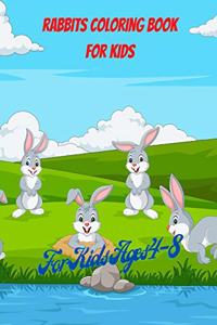 Rabbits Coloring Book For Kids