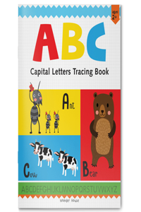 Preschool Activity Book: Abc - Capital Letters Tracing Book For Kids