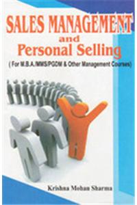 SALES MANAGEMENT & PERSONAL SELLING