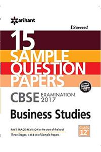 CBSE 15 Sample Paper Business Studies for Class 12