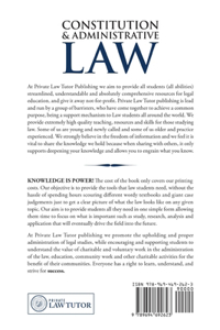 Constitutional & Administrative Law