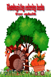 Thanksgiving coloring books for adult