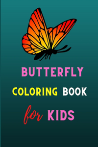 Butterfly coloring book for kids