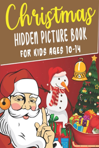 Christmas hidden picture book For Kids Ages 10-14