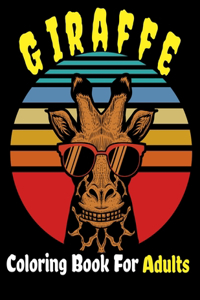 Giraffe Coloring Book For Adults