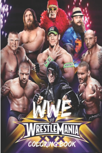 WWE Coloring Book