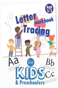 Letter Tracing Book for Kids & Preschoolers