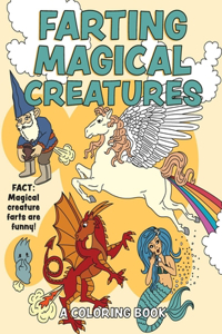 Farting Magical Creatures Coloring Book