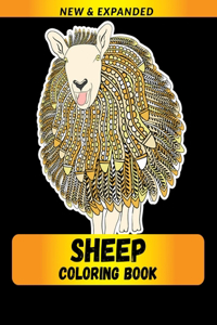 Sheep Coloring Book: A Fun Coloring Gift Book for Animals Lovers & Adults