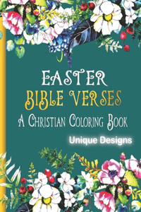 Easter Bible Verses a Christian Coloring Book