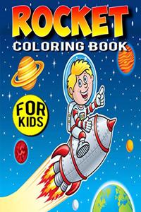 Rocket Coloring Book For Kids