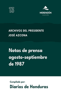 Notas de prensa agosto-septiembre 1987