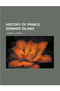 History of Prince Edward Island