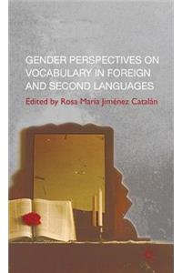 Gender Perspectives on Vocabulary in Foreign and Second Languages