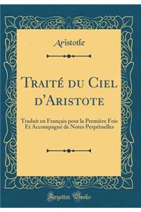 Traité Du Ciel d'Aristote