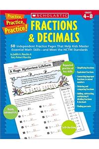 Fractions and Decimals: Grades 4-8