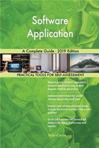 Software Application A Complete Guide - 2019 Edition