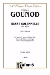 GOUNOD MESSE SOLENNELLE ST CECIL