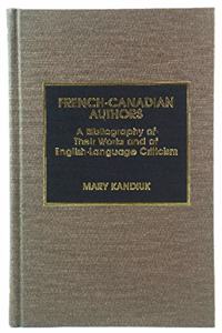 French-Canadian Authors