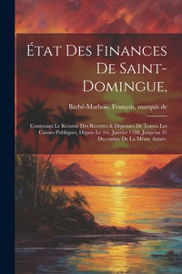 État des finances de Saint-Domingue,