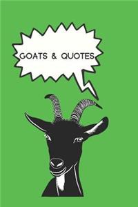 Goats & Quotes