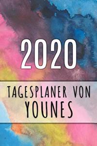 2020 Tagesplaner von Younes