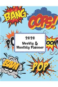2020 Weekly & Monthly Planner