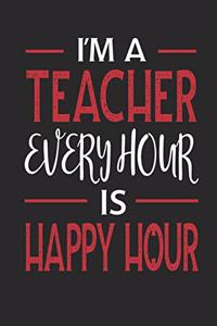 I'm a Teacher Every Hour Is Happy Hour