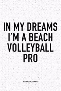 In My Dreams I'm a Beach Volleyball Pro