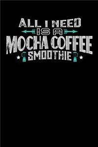 All I Need Is A Mocha Coffee Smoothie