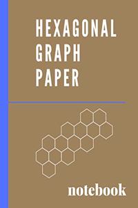 Hexagonal Graph Paper Notebook