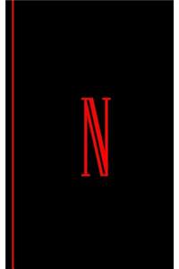 Monogram Letter N Journal