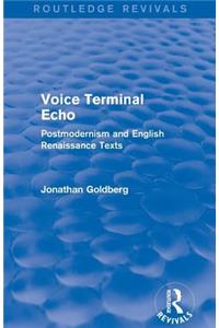 Voice Terminal Echo (Routledge Revivals)