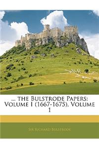 ... the Bulstrode Papers
