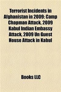 Terrorist Incidents in Afghanistan in 2009