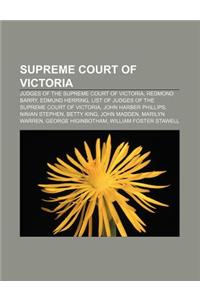 Supreme Court of Victoria