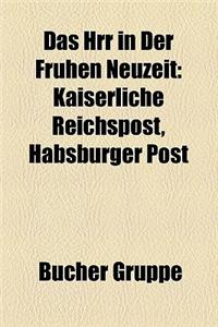 Das Hrr in Der Fruhen Neuzeit