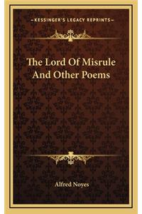 The Lord of Misrule and Other Poems