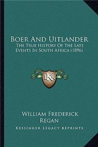 Boer And Uitlander