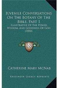 Juvenile Conversations On The Botany Of The Bible, Part 1: Illustrative Of The Power, Wisdom, And Goodness Of God (1850)